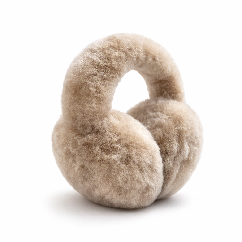 Alpaca Fur Ear Warmers