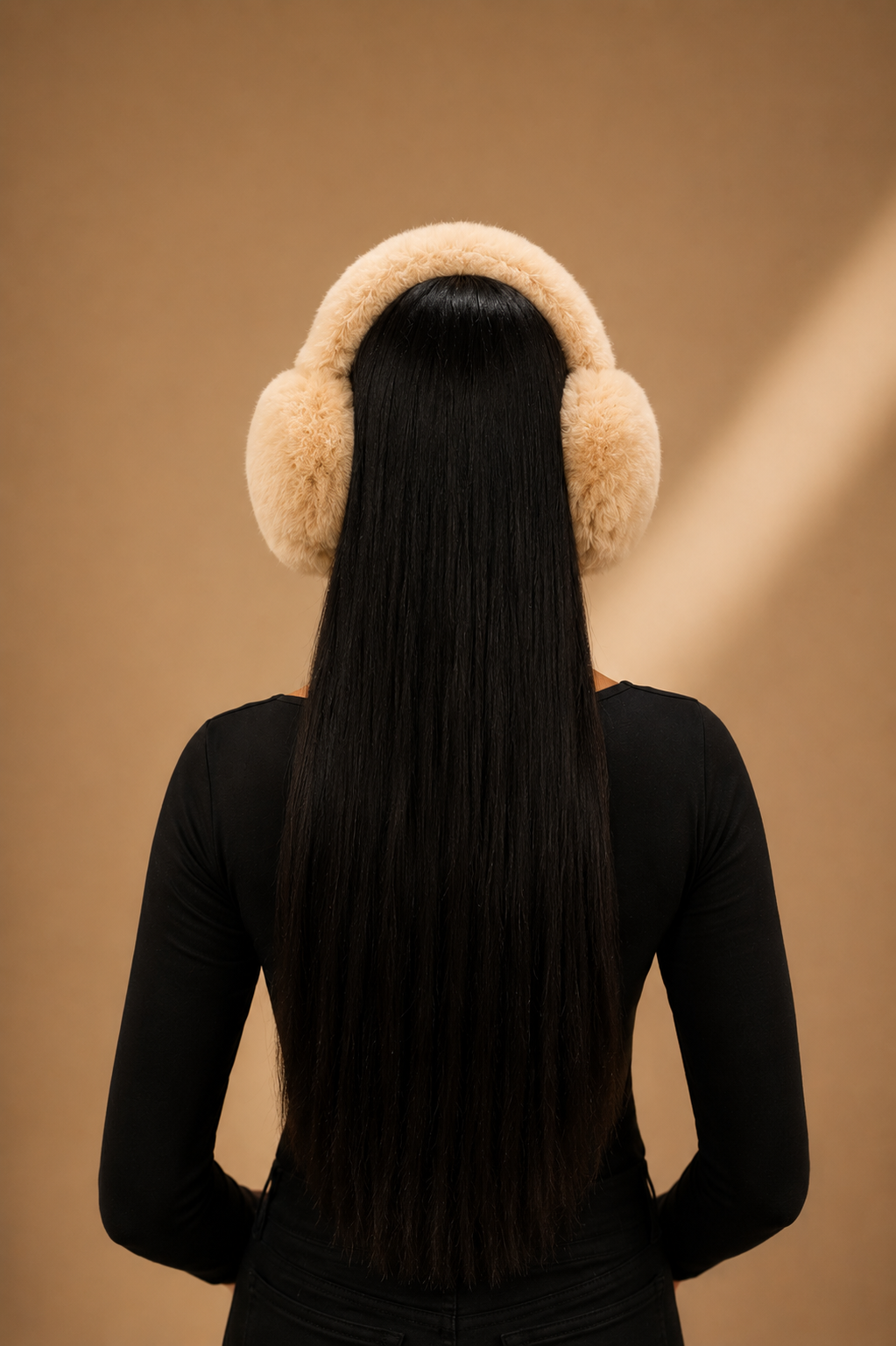 Alpaca Fur Ear Warmers
