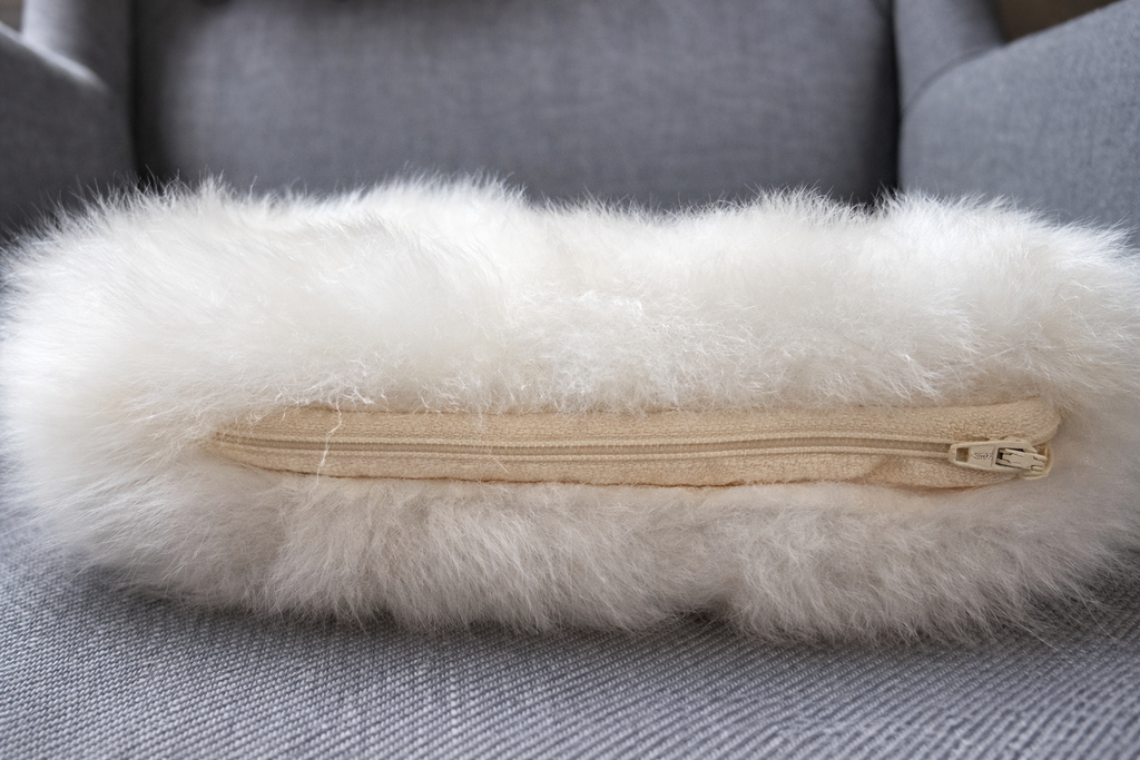 Luxury Alpaca Fur Hot Water Bottle Cover