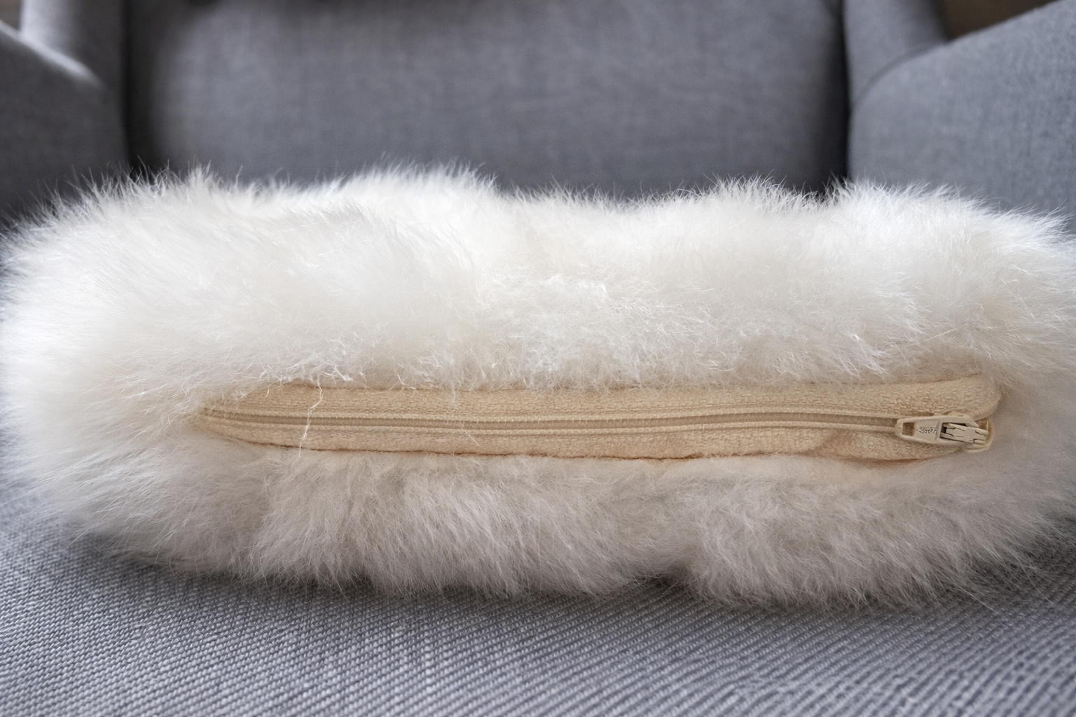 Luxury Alpaca Fur Hot Water Bottle Cover